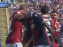 Orsolini y un gol que quedó en nada. Captura/beINSports