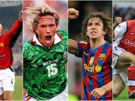 Verón, Hernández, Puyol, Overmars. BeSoccer
