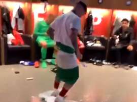 Os campeões da Champions deixaram o vestiário limpo. Instagram/DejanLovren06