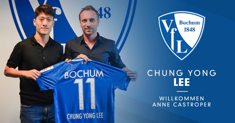 Official Vfl Bochum Sign Lee Chung Yong Besoccer
