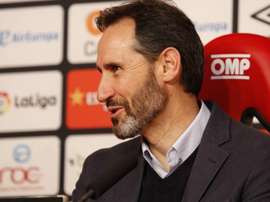 Vicente Moreno made a reference to Alex Ferguson. Twitter/RCD_Mallorca