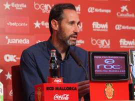 Moreno, unhappy with the result, happy with the strength. ACDMallorca
