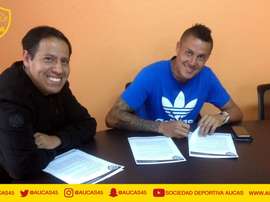 Víctor Hugo Soto ha firmado con Aucas. AucasOficial