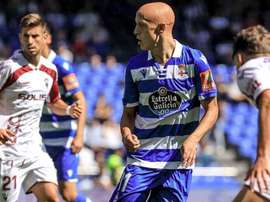Mollejo sigue acumulando experiencia a su currículum. Twitter/RCDeportivo