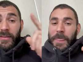 Benzema se explica. Twitter/Benzema