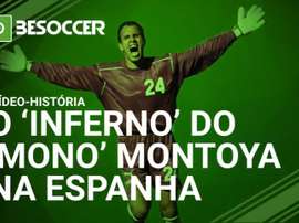 A carreira do guarda-redes 'Mono' Montoya truncou-se quando chegou na Espanha. BeSoccer