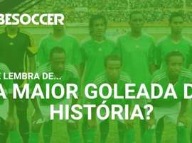 A maior goleada da história ocorreu em Madagascar. Youtube/BeSoccer