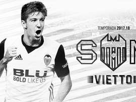 Vietto é reforço do Valencia. Valencia