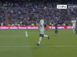 Vinicius a signé le 1-0. Capture/BeInSports