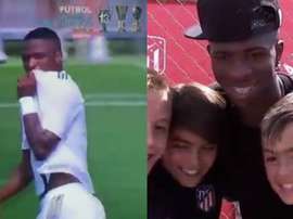 Vinícius cae bien. Captura/ASTV