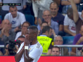Vinicius marque et fond en larmes ! Capture/Movistar+LaLiga