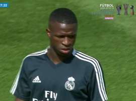 Vinícius Junior fará a sua estreia. Captura/RealMadrid