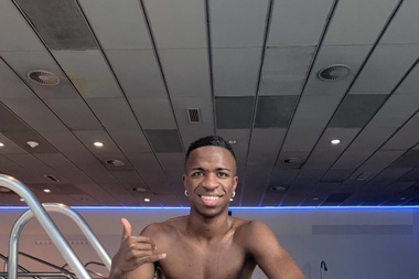 Vinicius continua a sua recuperação. Vinicius