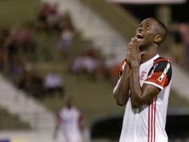 La afición del 'Fla' quiere ver a Vinicius en acción. ViniciusJunior