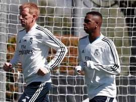 Vinicius volta aos trabalhos. RealMadrid