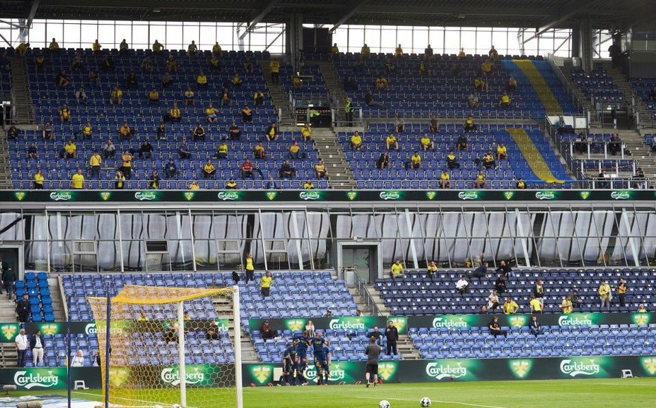 El nuevo fútbol: un estadio, 3.000 aficionados y la distancia social