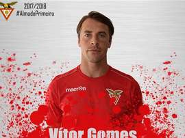 O médio apontou o golo do empate para o Aves. cdaves