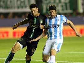 Vittor, en un partido contra Racing. Twitter