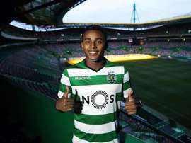 Sporting faz jogo duro para negociar Wendel. Twitter/SportingCP