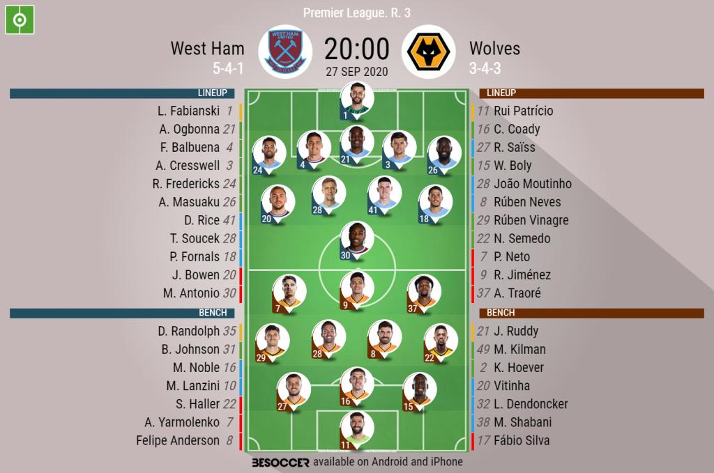 West Ham v Wolves - as it happened