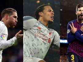 Qui est le meilleur central du monde ? Montage/AFP/BeSoccer
