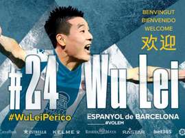Wu Lei, nouveau renfort 'perico'. RCDEspanyol