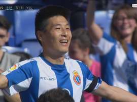 Premier but de Wu Lei. Captura/beINSports
