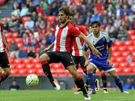 O defesa do Athletic Yeray poderá voltar à rotina em umas semanas. EFE