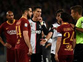 Florenzi a montré sa colère. AFP