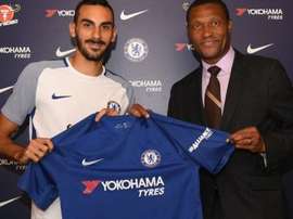 Chelsea's new boy has been drafted in to join the Italy squad. Twitter/ChelseaFC