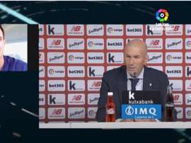 Zidane commenta la vittoria. LaLiga