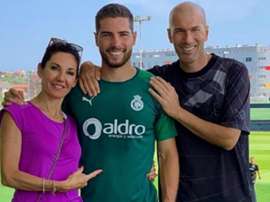 Zidane jouera à Santander pour être avec son fils. Instagram/Zidane