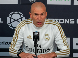 Zidane s'est montré conciliant avec Bale après la rencontre. Capture/RealMadridTV
