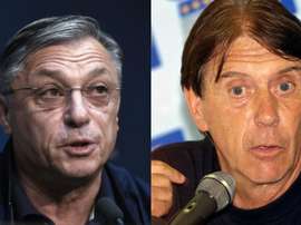 Zlatko Kranjcar y Cesare Maldini fueron entrenadores de sus hijos en Mundiales. AFP/BeSoccer