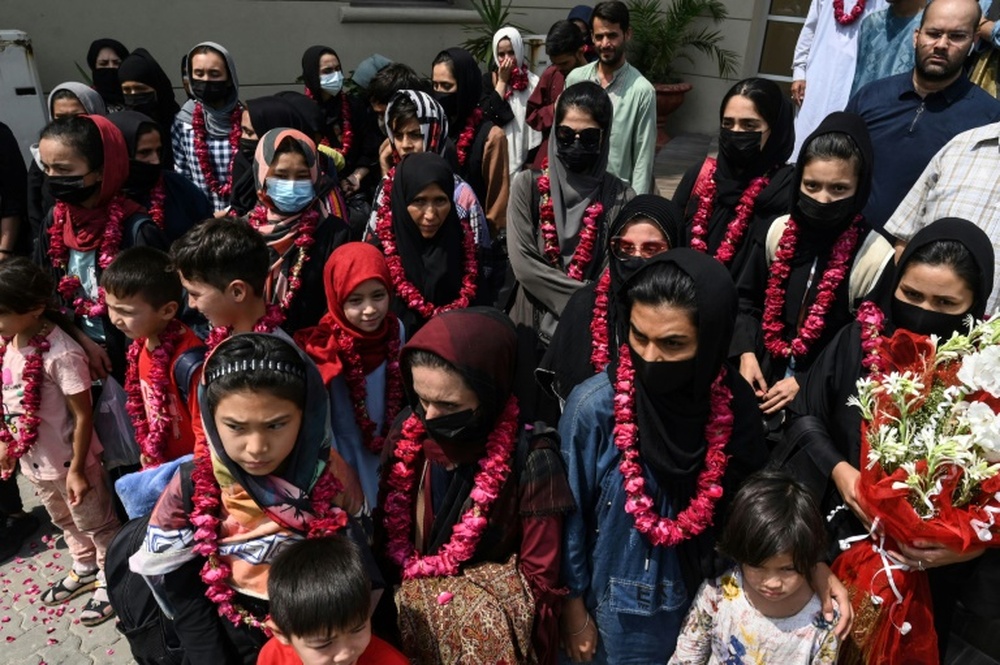 Afghan girls' football team flees to Pakistan. AFP