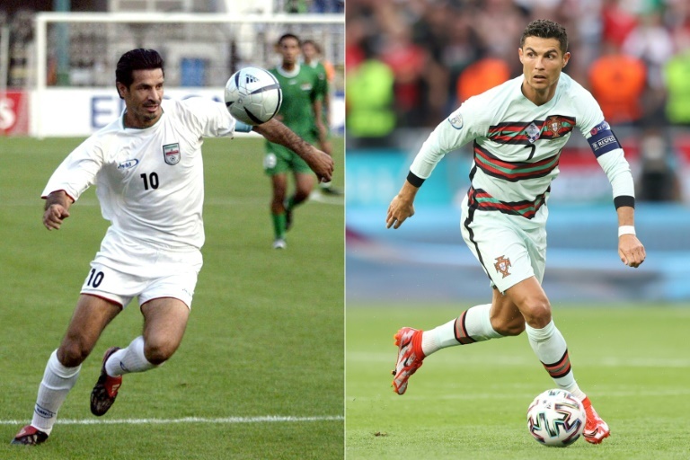 Iran S King Daei Ready To Be Dethroned By Cristiano Ronaldo