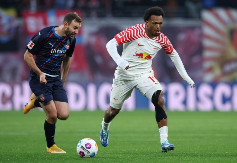 Openda and Poulsen score as Leipzig beat Heidenheim to fourth place