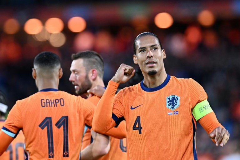 Van Dijk says poor pitch for Dutch Euros opener 'a shame'