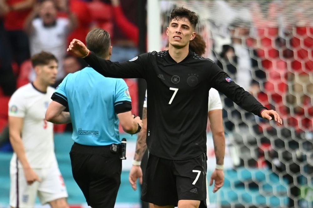 Havertz has autioned specially designed boots to raise money for the victims of Germanys floods. AFP