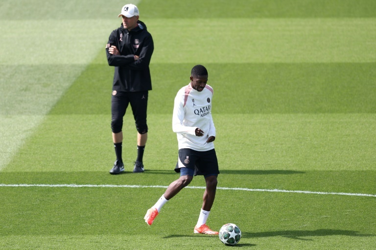 PSG's Dembele fit to face Arsenal in Champions League semi