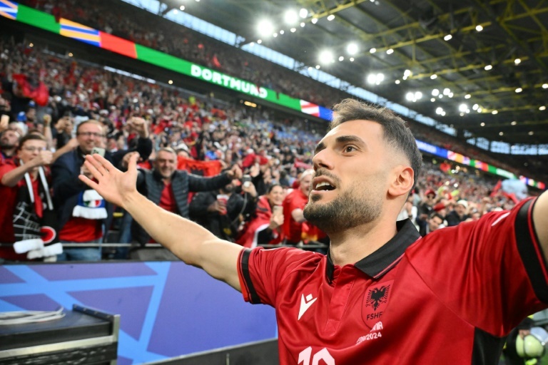 Albania's Bajrami scores fastest ever Euros goal after 23 seconds