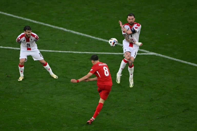 Turkey win thriller with spirited Euro 2024 debutants Georgia