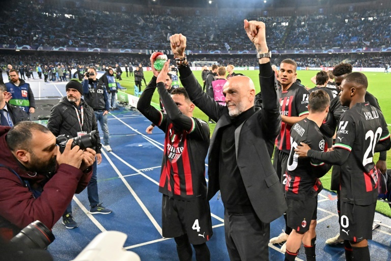 Pioli not thinking about UCL Milan derby after Napoli triumph