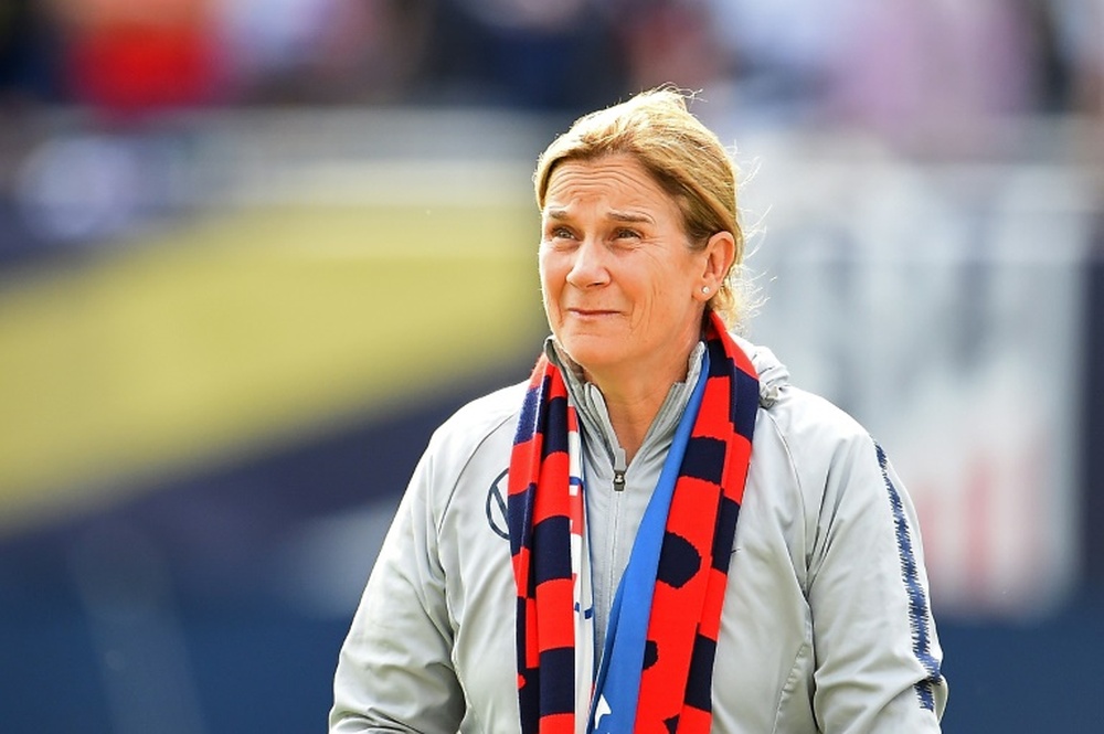 Jill Ellis can see benefits of having World Cup every two years. AFP