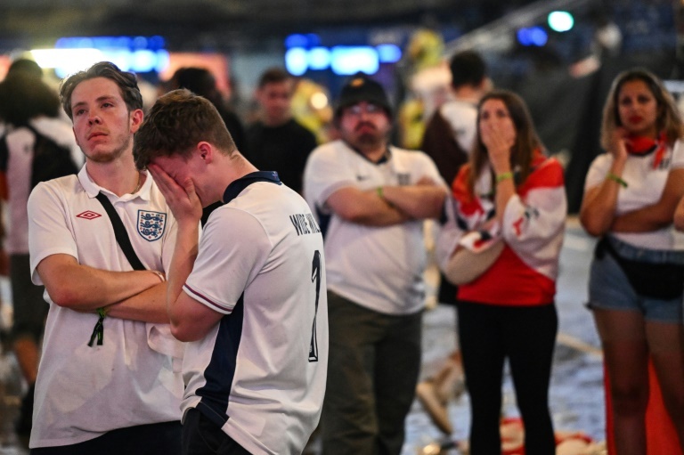 Hope turns to familiar disappointment for England fans in London