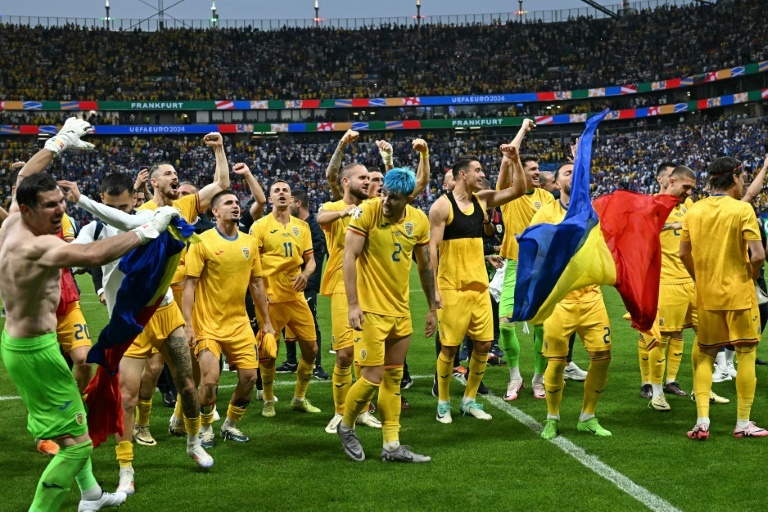 Iordanescu hails history-making Romania's march into Euros last 16