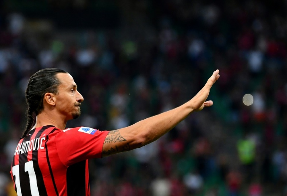 Ibrahimovic forfait pour le déplacement de Milan. AFP