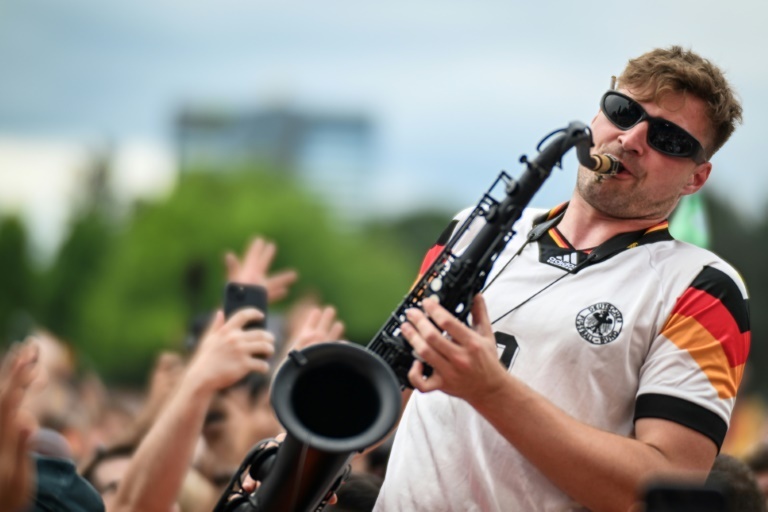 L'Allemagne s'entiche du "type au saxophone"