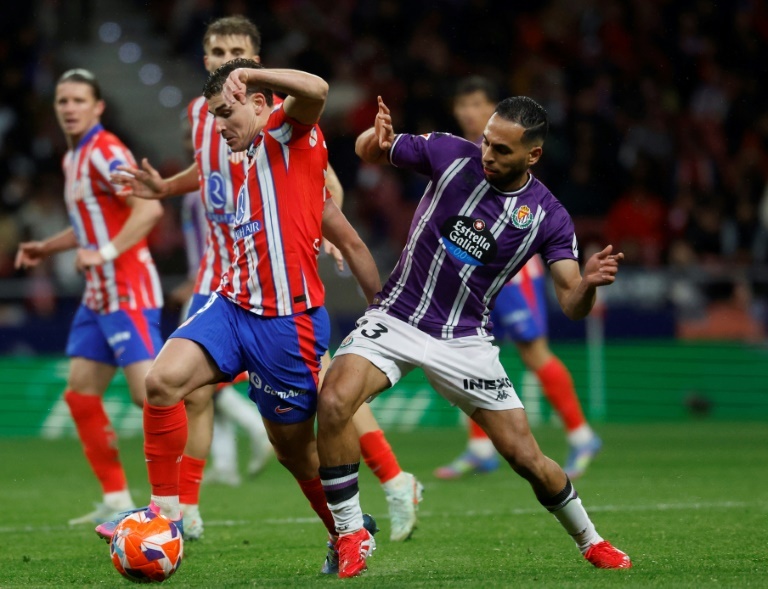 L'Atlético Madrid souffre mais s'impose contre Valladolid et reste en course pour le titre