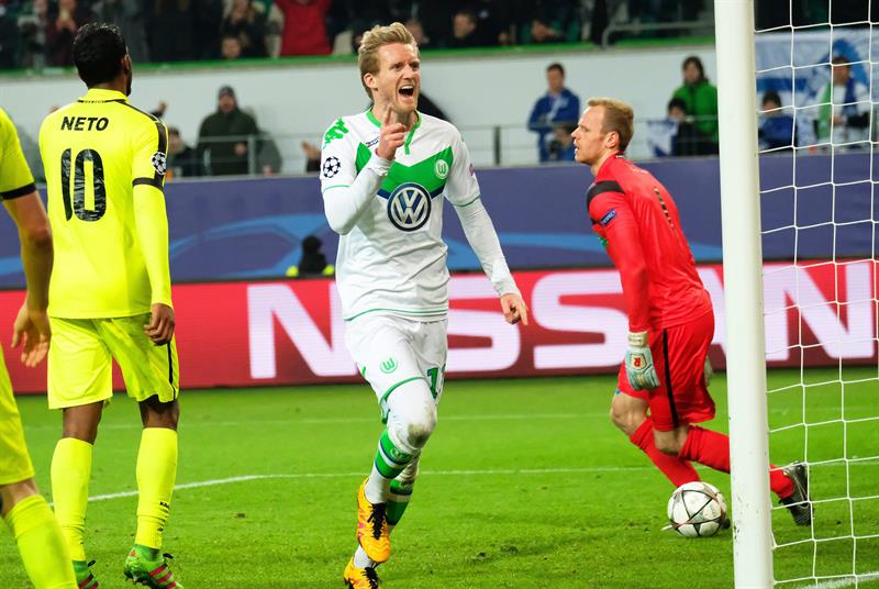 El Wolfsburgo anuló al Gent y Schürrle sentenció el pase